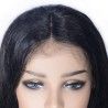 Full Lace Wig, Medium Length, Color #1 (Jet Black), Made With Remy Indian Human Hair