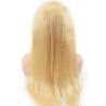 Full Lace Wig, Long Length, Color #24 (Golden Blonde), Made with Remy Indian Human Hair