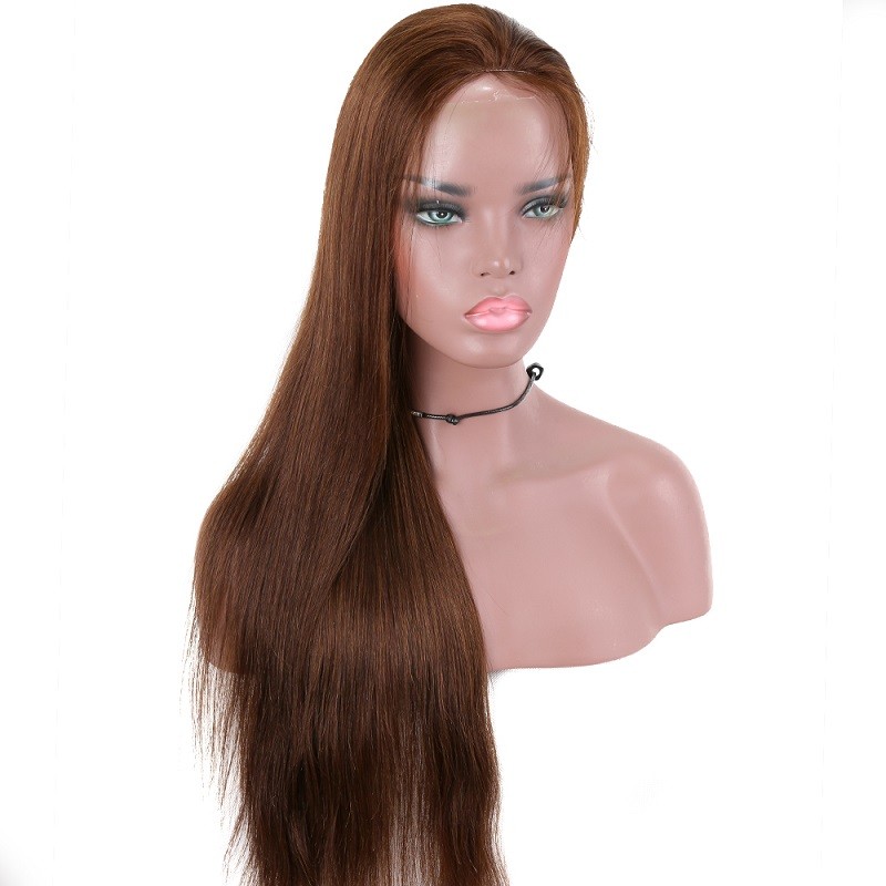 Full Lace Wig, Color 4 (Dark Brown)