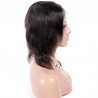 Full Lace Wig, Medium Length, Wavy, Color #1B (Off Black), Made With Remy Indian Human Hair