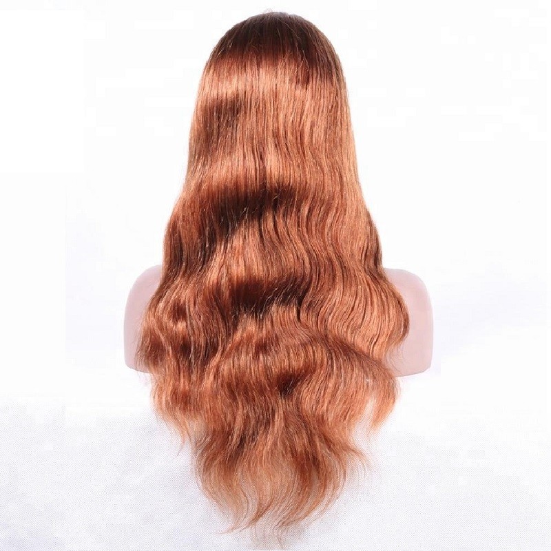 Full Lace Wig, Color 33 (Auburn)