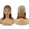 Lace Front Wig, Short Length, 10", Bob Cut, Color #10 (Golden Brown), Made With Remy Indian Human Hair