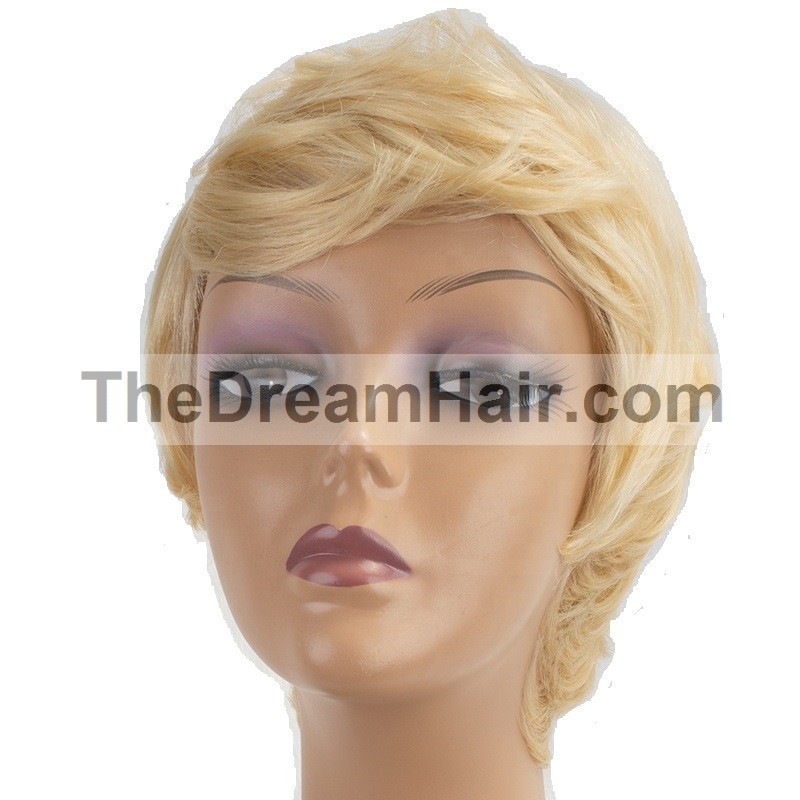 Lace Front Wig Fringe 8 Color 613 Platinum Blonde