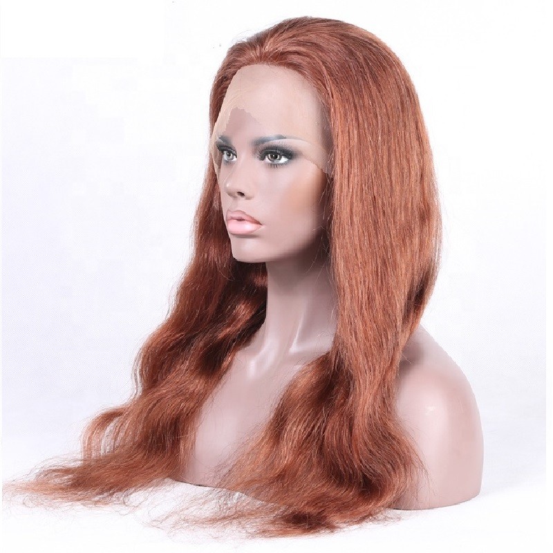 Lace Front Wig, Color 350 (Dark Copper Red)