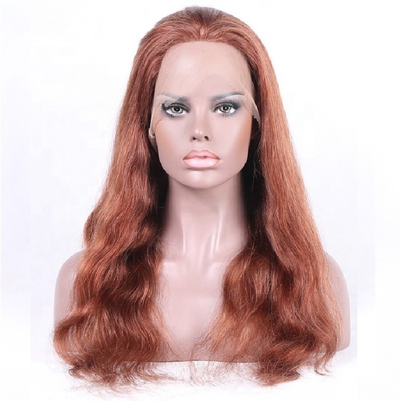 Lace Front Wig, Color 350 (Dark Copper Red)
