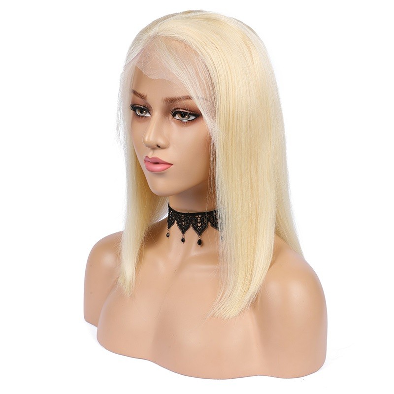 360° Lace Wig, Color 613 (Platinum Blonde)