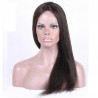 360° Lace Wig, Long Length, Color #1B (Off Black), Made With Remy Indian Human Hair