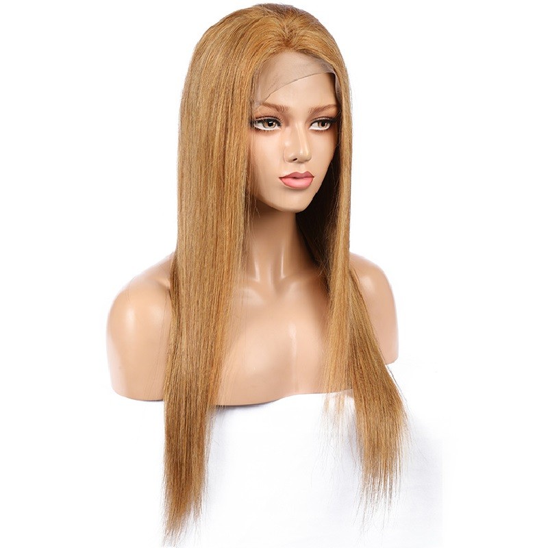 360° Lace Wig, Color 27 (Honey Blonde)