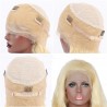 360° Lace Wig, Short Length, 8", Bob Cut, Color #60 (Lightest Blonde), Made With Remy Indian Human Hair