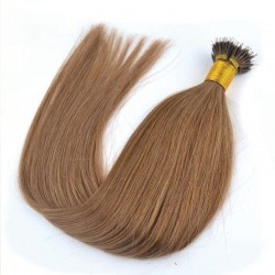 Nano Ring Hair Extensions, Color #30 (Dark Auburn), Made With Remy Indian Human Hair