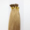 Nano Ring Hair Extensions, Color #18 (Light Ash Blonde), Made With Remy Indian Human Hair