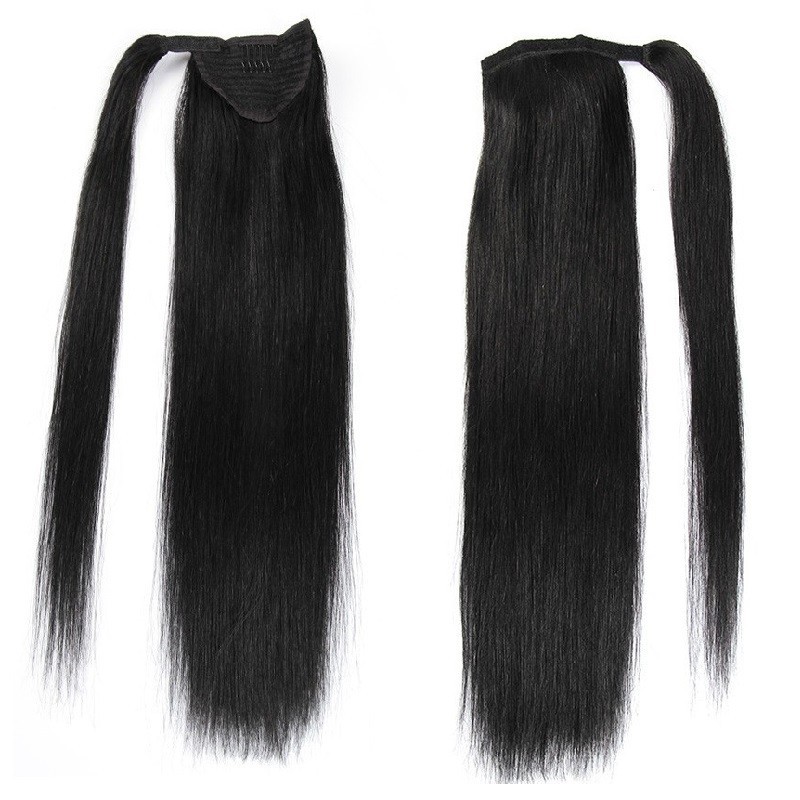 Wrap Around Ponytail Hair Extensions, Colour 1 (Jet Black)