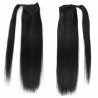 Wrap Around Ponytail Hair Extensions, Colour #1 (Jet Black), Made With Remy Indian Human Hair