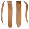 Wrap Around Ponytail Hair Extensions, Colour #12 (Light Brown), Made With Remy Indian Human Hair