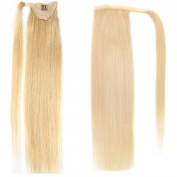 Wrap Around Ponytail Hair Extensions, Colour #24 (Golden Blonde), Made With Remy Indian Human Hair