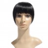 Blend in Fringe/Bangs Hair Extensions, Colour #1 (Jet Black), Made With Remy Indian Human Hair