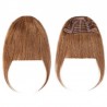 Blend in Fringe/Bangs Hair Extensions, Colour #12 (Light Brown), Made With Remy Indian Human Hair