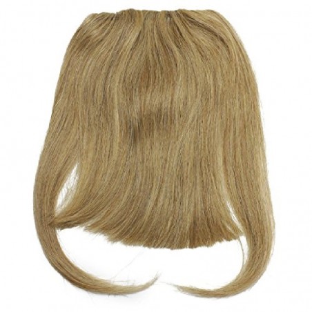 Blend in Fringe/Bangs Hair Extensions, Colour #14 (Dark Ash Blonde), Made With Remy Indian Human Hair
