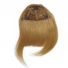 Blend in Fringe/Bangs Hair Extensions, Colour #24 (Golden Blonde), Made With Remy Indian Human Hair