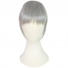 Blend in Fringe/Bangs Hair Extensions, Colour #Silver, Made With Remy Indian Human Hair