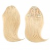 Sweeping Side Fringe/Bangs Hair Extensions, Colour #22 (Light Pale Blonde), Made With Remy Indian Human Hair)