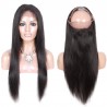 360° Circular Band Lace  Frontal Closure Hair Extensions, Colour #1 (Jet Black), Made With Remy Indian Human Hair