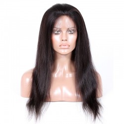 360° Circular Band Lace Frontal Closure Hair Extensions, Colour #1B (Off Black), Made With Remy Indian Human Hair