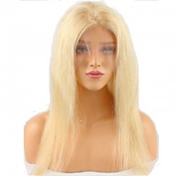 360° Circular Band Lace  Frontal Closure Hair Extensions, Colour #24 (Golden Blonde), Made With Remy Indian Human Hair