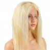 360° Circular Band Lace  Frontal Closure Hair Extensions, Colour #24 (Golden Blonde), Made With Remy Indian Human Hair