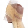 360° Circular Band Lace  Frontal Closure Hair Extensions, Colour #60 (Lightest Blonde), Made With Remy Indian Human Hair