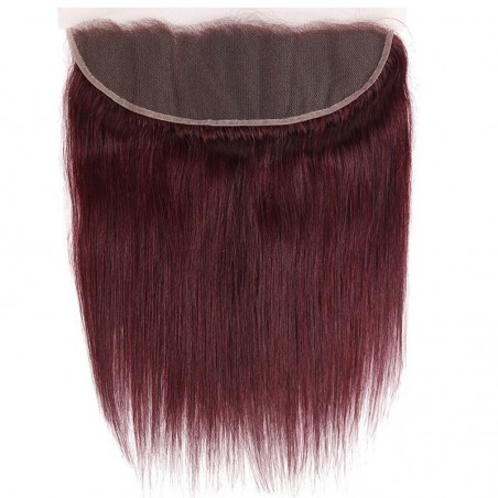 Lace Frontal Closure (13" x 4"), Colour 99j (Burgundy)