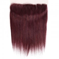 Lace Frontal Closure (13" x 4"), Colour 99j (Burgundy)