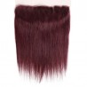 Lace Frontal Closure (13" x 4"), Colour 99j (Burgundy)