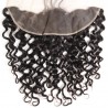 Lace Frontal Closure (13x4) Hair Extensions, Loose Wavy, Colour #1 (Jet Black), Made With Remy Indian Human Hair