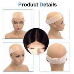 Wig-Grip Band, Non-Slip Soft Velvet Adjustable Headband, For Wig