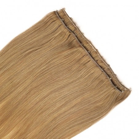 Micro Ring Weft Hair Extensions, Colour #27 (Honey Blonde), Made With Remy Indian Human Hair