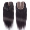Top Closure Hair Extensions, Middle Part, Colour #1B (Off Black), Made With Remy Indian Human Hair
