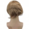 Men’s Wig - Toupee, Ultra-Thin Skin Base 0.03mm, Color #18 (Dark Blonde), Made With Remy Indian Human Hair