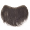 Men's Frontal Hairpiece Specially Designed to Cover Receding Hairline, Color #8R (Light Ash Brown), Made With Indian Hair