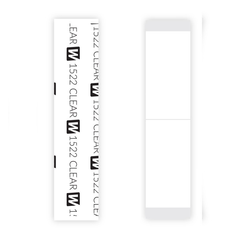 1522 Clear Double Sided Tape Straight Strips, For Hair System, By Walker Tape