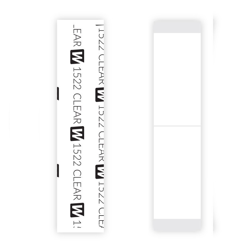 1522 Clear Double Sided Tape Straight Strips, For Hair System, By Walker Tape