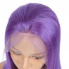Full Lace Wig, Medium Length, Color Purple, Made With Remy Indian Human Hair