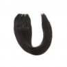 Weave, Straight, Color #1B (Off Black), Made With Remy Indian Human Hair