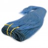 Weave, Straight, Color Blue, Made With Remy Indian Human Hair