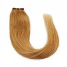 Weave, Straight, Color #27 (Honey Blonde), Made With Remy Indian Human Hair