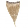 One Piece Of Quadruple Weft, Extra Thick, Clip in Hair Extensions, Color #22 (Light Pale Blonde), Made With Remy Human Hair