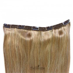One Piece of Triple Weft, Extra Large And Thick, Clip in Hair Extensions, Color #10 (Golden Blonde)