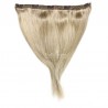 One Piece of Triple Weft "Extra-Large", Clip in Hair Extensions, Color #22 (Light Pale Blonde), Made With Remy Indian Human Hair