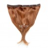 One Piece of Triple Weft, Extra Large And Thick, Clip in Hair Extensions, Color #30 (Dark Auburn)