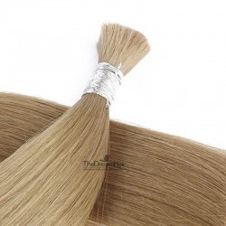 Bulk Hair Extensions, Colour #16 (Medium Ash Blonde), Made With Remy Indian Human Hair